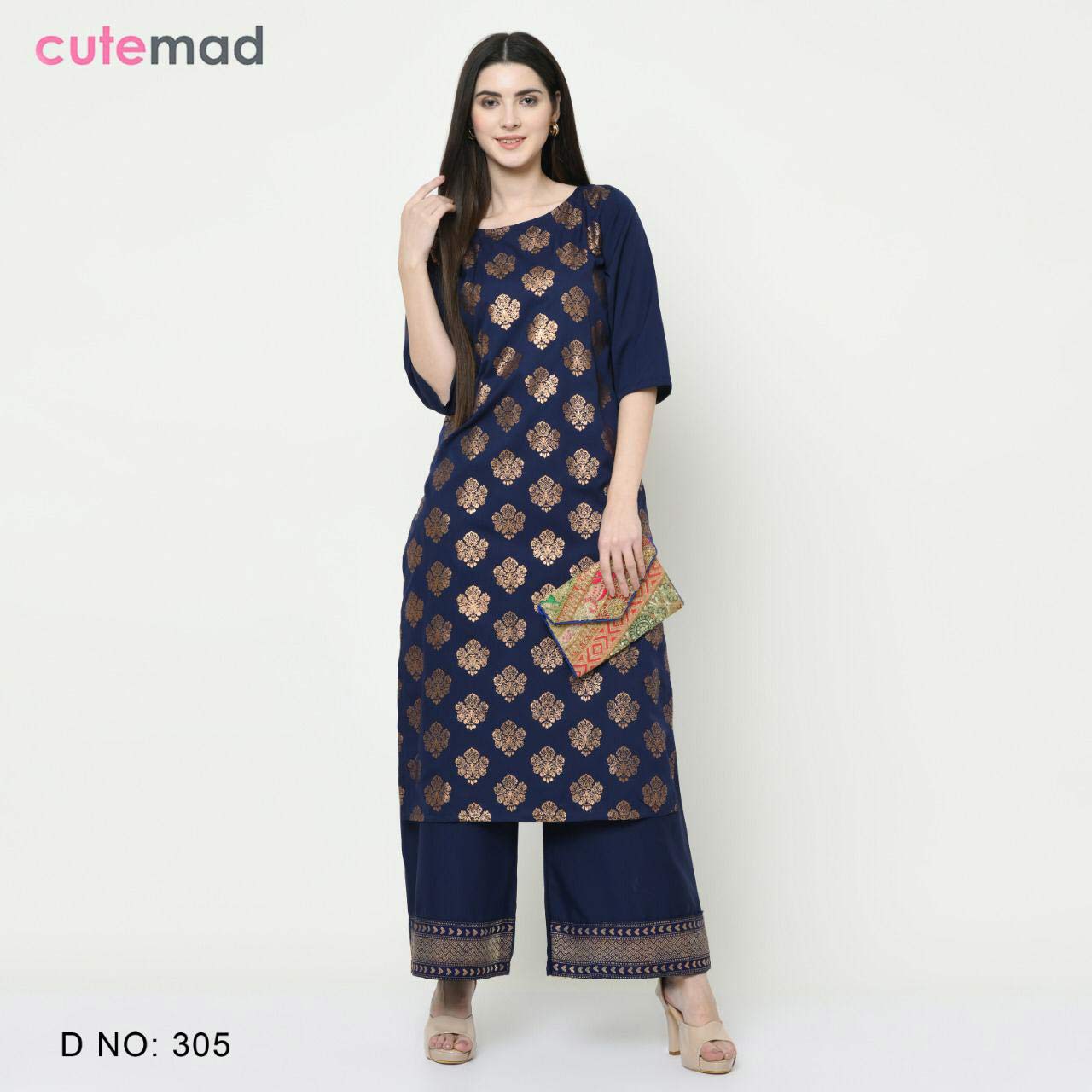 Cutemad Vol-3 American Crape Kurti Catalog Cutemad Vol-3 American Crape Kurti Catalog